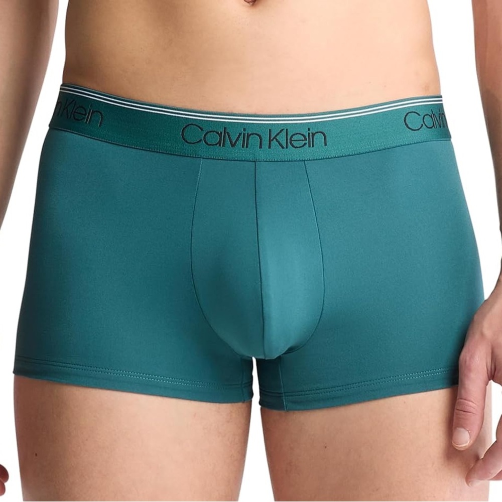 Calvin Klein Men's Green Trunks Boxer Brief Underwear Activewear Size M